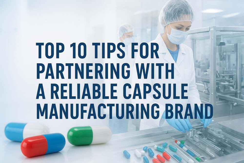 Top 10 Tips for Partnering with a Reliable Capsule Manufacturing Brand